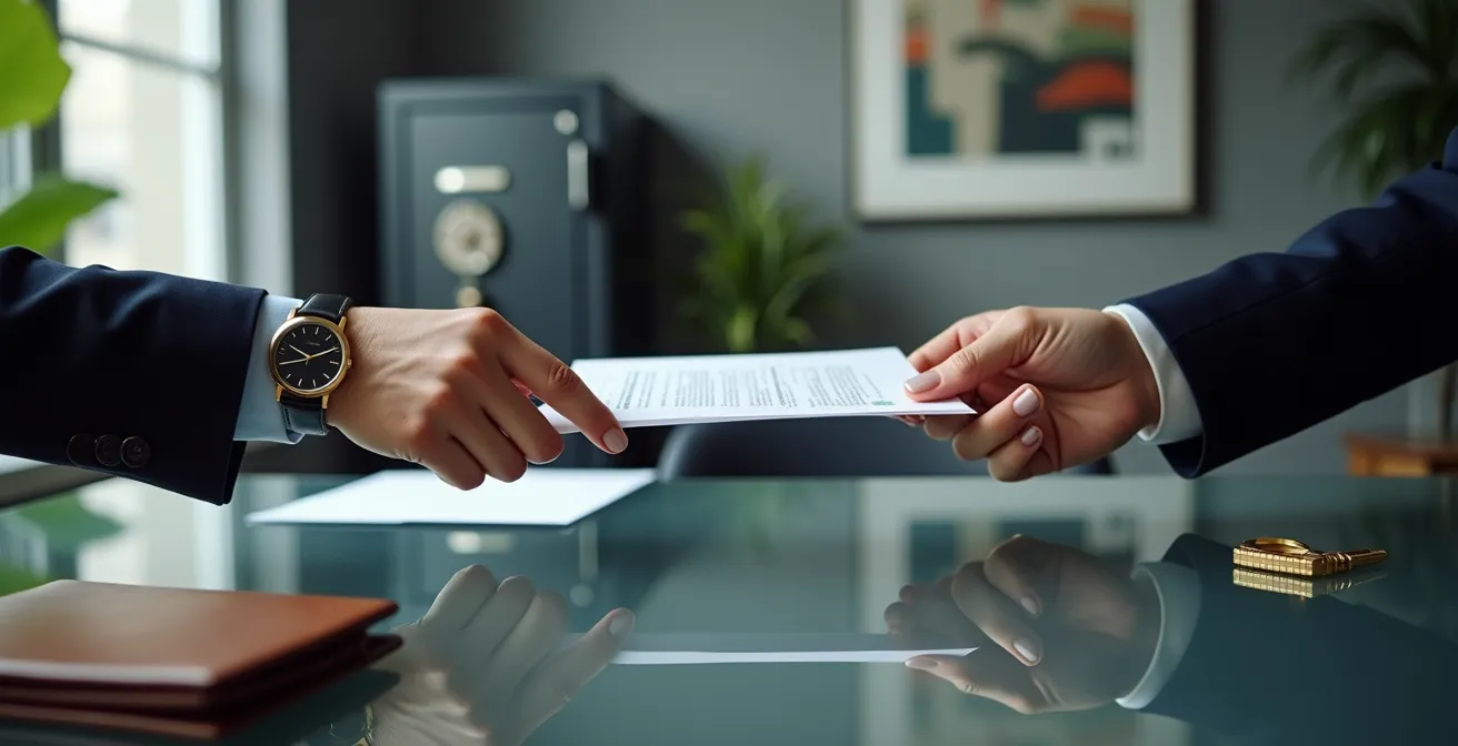 Processus de vérification d'identité sécurisé dans une agence matrimoniale